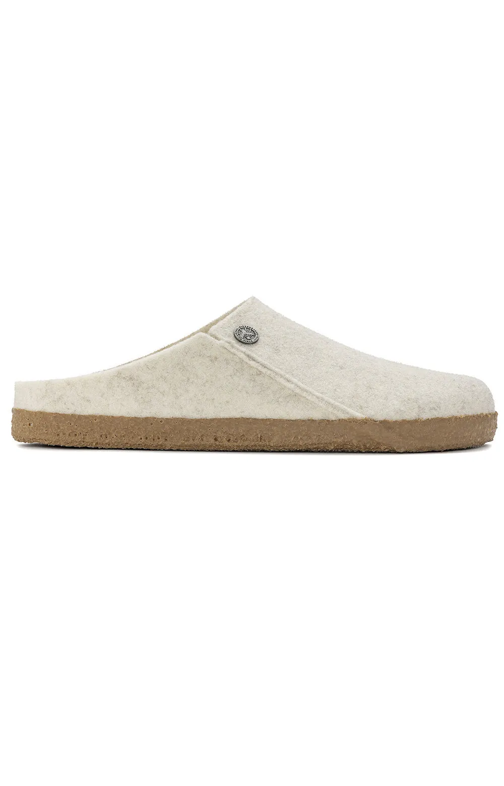 (1023194) Zermatt Shearling Wool Felt Slippers   Ecru